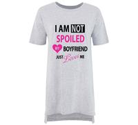I'm Not Spoiled My Boyfriend Just Loves Me Nightie 60 SECOND MAKEOVER Grey S