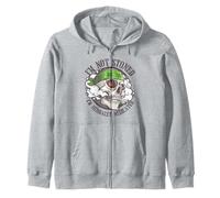 I'm Not Stoned I'm Herbally Medicated Stoner Zip Hoodie