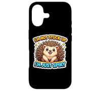 I'm Not Stuck Up I'm Just Spiky Quills Hedgehog Erinaceinae Case for iPhone 17