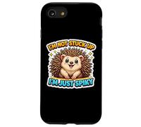 I'm Not Stuck Up I'm Just Spiky Quills Hedgehog Erinaceinae Case for iPhone SE (2020) / 7/8