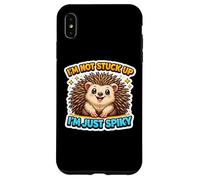 I'm Not Stuck Up I'm Just Spiky Quills Hedgehog Erinaceinae Case for iPhone XS Max