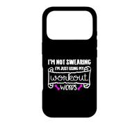 I'm Not Swearing I'm Just Using My Workout Words Womens Girl Case for iPhone 17 Pro