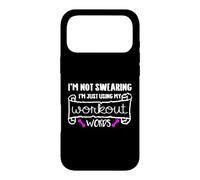 I'm Not Swearing I'm Just Using My Workout Words Womens Girl Case for iPhone 17 Pro Max
