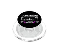 I'm Not Swearing I'm Just Using My Workout Words Womens Girl PopSockets PopGrip for MagSafe