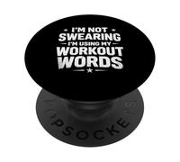 I'm Not Swearing I'm Using My Workout Words - Pilates Lover PopSockets Adhesive PopGrip