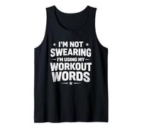 I'm Not Swearing I'm Using My Workout Words - Pilates Lover Tank Top