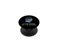 I'm Not Talking But I'm Listening Introverted Wallflower PopSockets Adhesive PopGrip