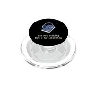 I'm Not Talking But I'm Listening Introverted Wallflower PopSockets PopGrip for MagSafe