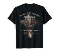 I'm Not That Perfect Christian Faith Jesus Cross Bible Lover T-Shirt