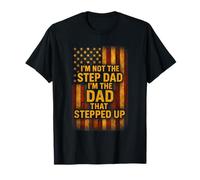 I'm Not The Step Dad - Camouflage Fatherhood Humor T-Shirt