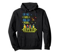 I'm Not There To Repeat Humor Parrot Pullover Hoodie