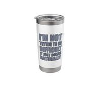I'm Not Trying to Be Difficult It Just Comes Naturally Stainless Steel Insulated Tumbler