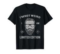 Im Not Weird I Am Limited Edition 2017 Bearded Hipster T-Shirt