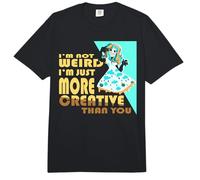 Im not Weird Im just More Creative Anime Comfort Colors Adult Heavyweight T-Shirt