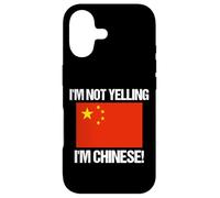 I'm Not Yelling Chinese Country Flag China Case for iPhone 17