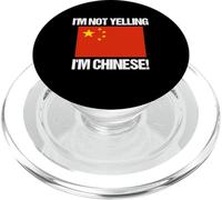 I'm Not Yelling Chinese Country Flag China PopSockets PopGrip for MagSafe