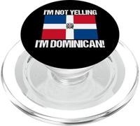 I'm Not Yelling Dominican Countries Flag Culture Quote PopSockets PopGrip for MagSafe