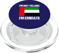I'm Not Yelling Emirati Country Flag UAE PopSockets PopGrip for MagSafe