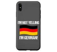 I'm Not Yelling German Country Flag Germany Case for iPhone XS Max