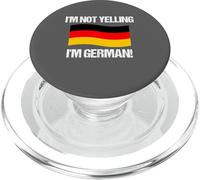 I'm Not Yelling German Country Flag Germany PopSockets PopGrip for MagSafe