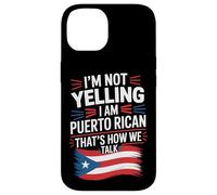 I'm Not Yelling I Am Flag Case for iPhone 14
