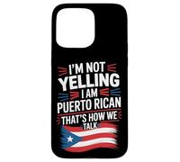 I'm Not Yelling I Am Flag Case for iPhone 15 Pro Max