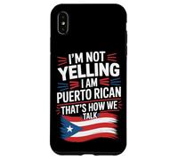 I'm Not Yelling I Am Flag Case for iPhone XS Max