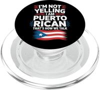 I'm Not Yelling I Am Puerto Rican Loud Voice PopSockets PopGrip for MagSafe
