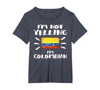 I'm Not Yelling I'm Colombian Flag Shirt