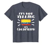 I'm Not Yelling I'm Colombian Flag Shirt