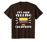 I'm Not Yelling I'm Colombian Flag Shirt