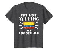 I'm Not Yelling I'm Colombian Flag Shirt