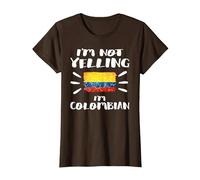 I'm Not Yelling I'm Colombian Flag Shirt