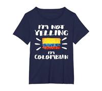 I'm Not Yelling I'm Colombian Flag Shirt