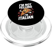 I'm Not Yelling I'm Italian Funny Loud Italian Men Women Kid PopSockets PopGrip for MagSafe