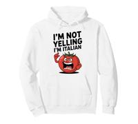 I'm Not Yelling I'm Italian Funny Loud Italian Men Women Kid Pullover Hoodie