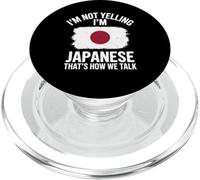 I'm Not Yelling I'm Japanese That's How We Talk PopSockets PopGrip for MagSafe