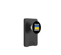 I'm Not Yelling I'm Ukrainian International Flag Ukraine PopSockets PopWallet for MagSafe