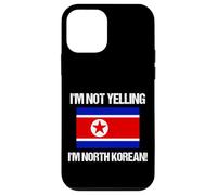 I'm Not Yelling North Korean Country Flag Korea Case for iPhone 12 mini