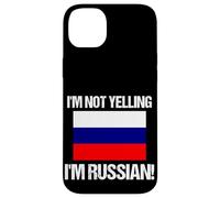 I'm Not Yelling Russian Countries Flag Russia Quote Case for iPhone 14 Plus