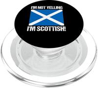 I'm Not Yelling Scottish Countries Flag Scotland PopSockets PopGrip for MagSafe