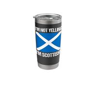 I'm Not Yelling Scottish Countries Flag Scotland Stainless Steel Insulated Tumbler