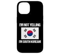 I'm Not Yelling South Korean Country Flag Korea Case for iPhone 14