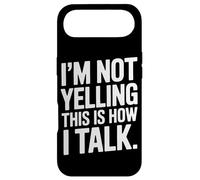 Im Not Yelling This Is How I Talk Charismatic Communication Case for iPhone Air