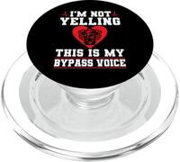 Im Not Yelling This Is My Bypass Voice PopSockets PopGrip for MagSafe