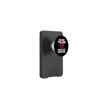 Im Not Yelling This Is My Bypass Voice PopSockets PopWallet for MagSafe