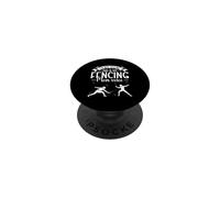 I'm Not Yelling This Is My Fencing Voice Epee Fencer PopSockets Adhesive PopGrip