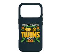 I'm Not Yelling This Is My Mom of Twins Voice Mother's Day Case for iPhone 17 Pro