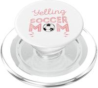 I'm Not Yelling This Is My Soccer Mom Voice Funny Sports Mom PopSockets PopGrip for MagSafe