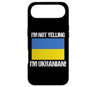 I'm Not Yelling Ukrainian International Flag Ukraine Case for iPhone Air